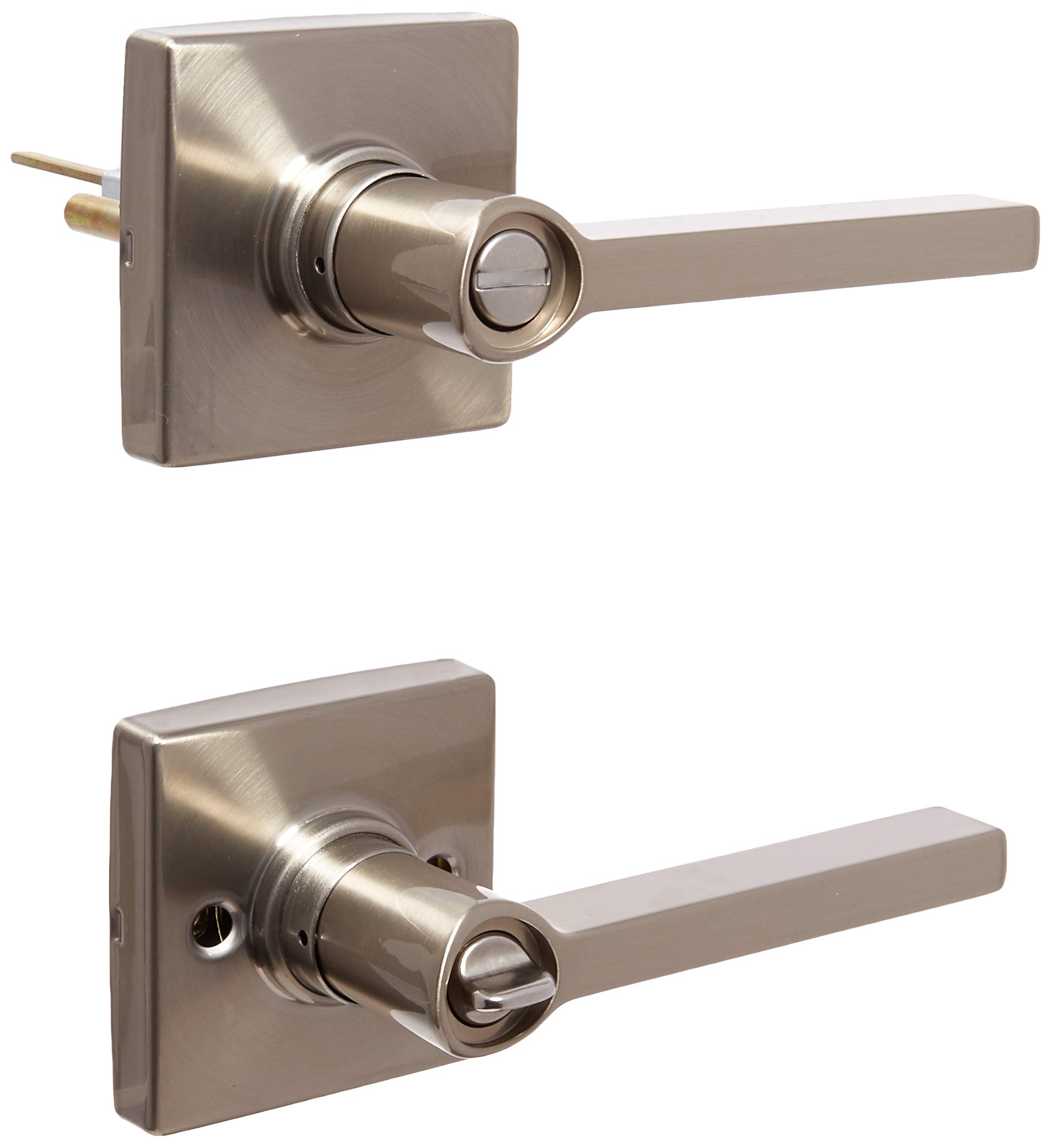Schlage J40SOL619COL Solstice Privacy Door Lever Set with